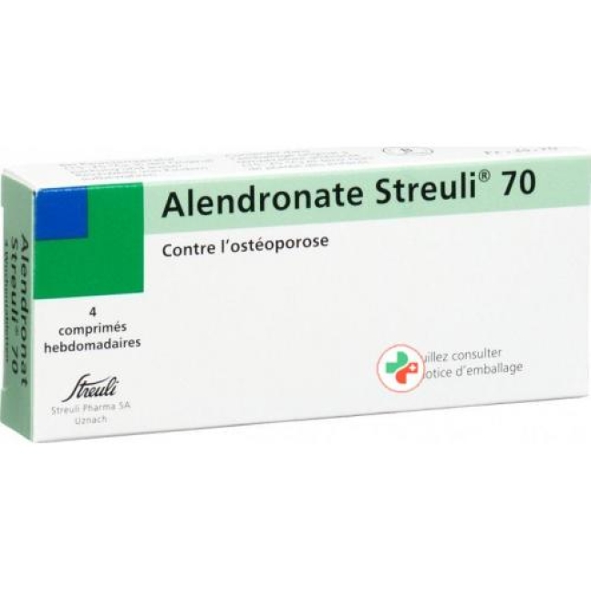 Alendronat Streuli 70 mg 4 Wochentablets Alendronat Streuli 70 mg 4 Wochentablets