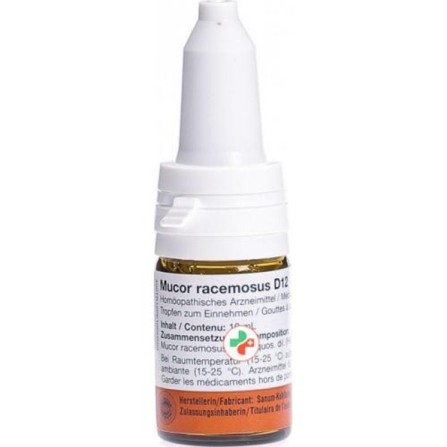 Sanum Mucor Racemosus капли D 12 10мл Sanum Mucor Racemosus капли D 12 10мл