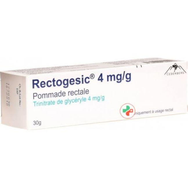 Rectogesic 4 mg/g 30 g Salbe Rectogesic 4 mg/g 30 g Salbe