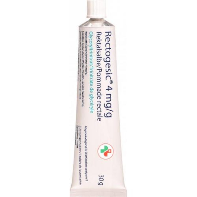 Rectogesic 4 mg/g 30 g Salbe Rectogesic 4 mg/g 30 g Salbe