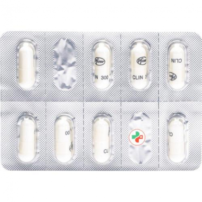 Клиндамицин Пфайзер 300 мг 16 капсул 