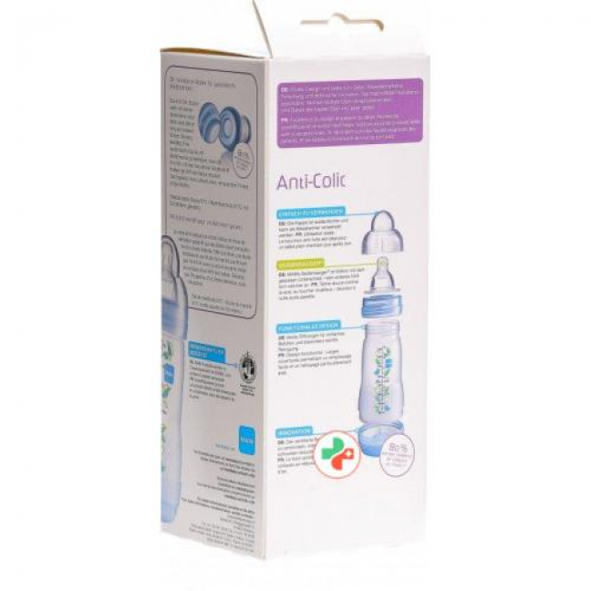 MAM Anti-Colic Schoppenflasche 260мл Boy