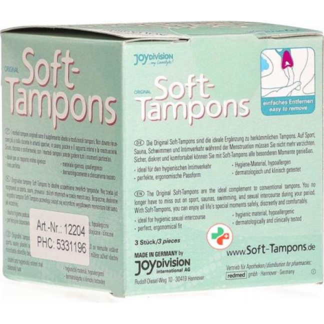 Soft-Tampons Mini 3 штуки