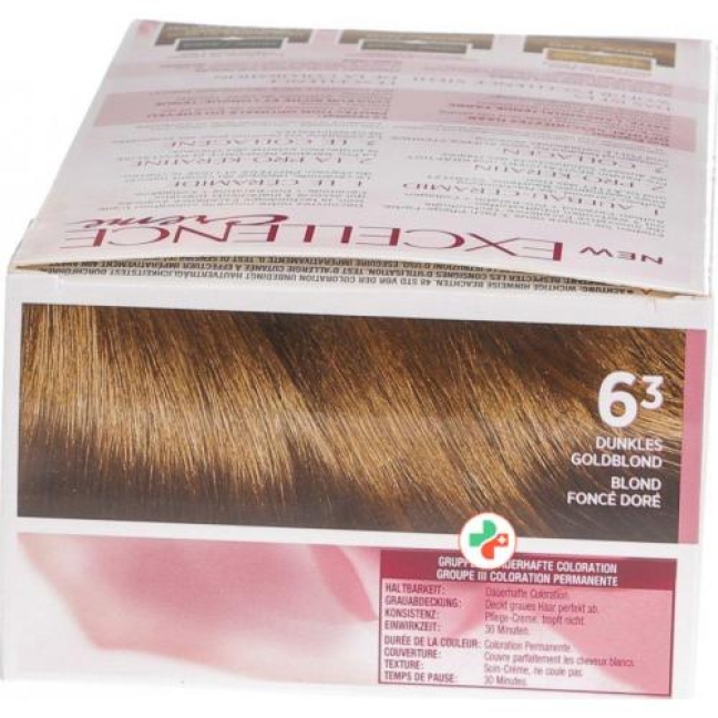 Excellence Color крем 6.30 Gold Dunkelblond