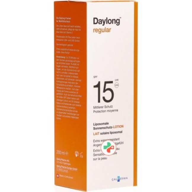 Daylong Protect&care SPF 15 лосьон в тюбике 200мл