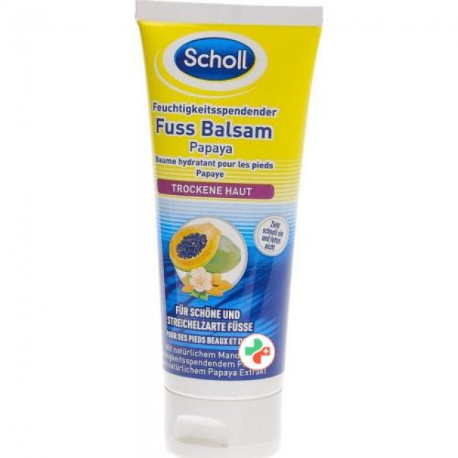 Scholl Fuss бальзам Papaya 75мл