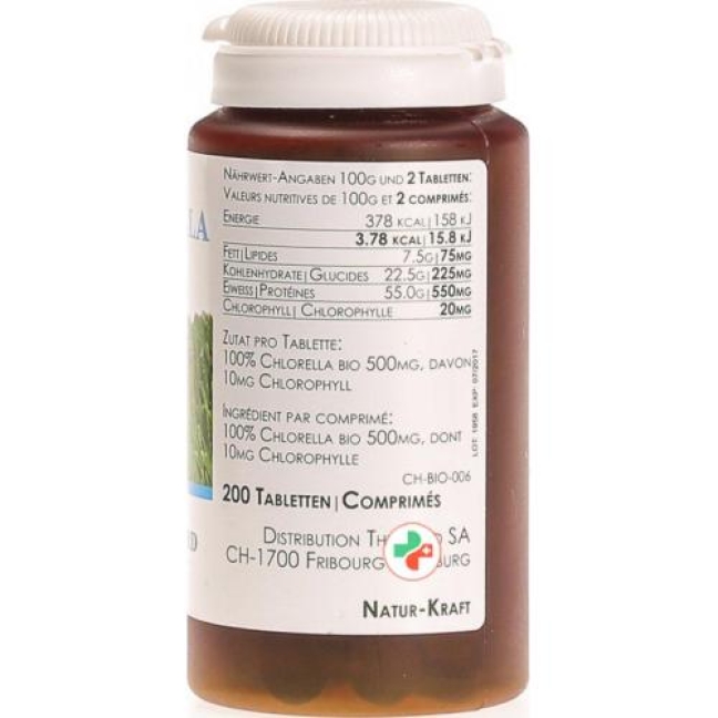 Chlorella Chlorop Thiemard в таблетках, 500мг Bio 200 штук