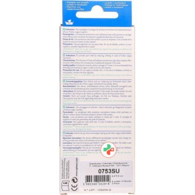 Epitact Druckschutz Hallux Valgus 2 штуки Epitact Druckschutz Hallux Valgus 2 штуки