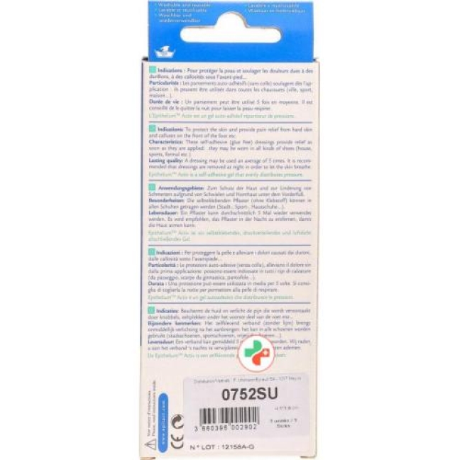 Epitact Schutz Hornhautschwielen 3 штуки Epitact Schutz Hornhautschwielen 3 штуки