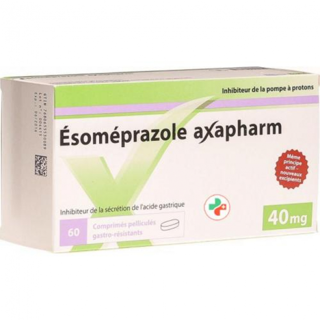 Esomeprazol Axapharm 40 mg 60 filmtablets