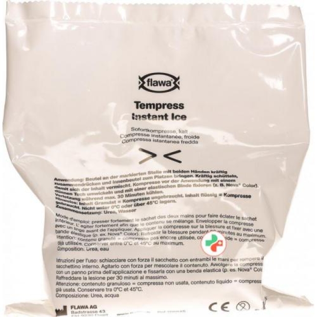 Flawa Tempress Instant Ice Sofortkompresse Kalt 15x21см Flawa Tempress Instant Ice Sofortkompresse Kalt 15x21см