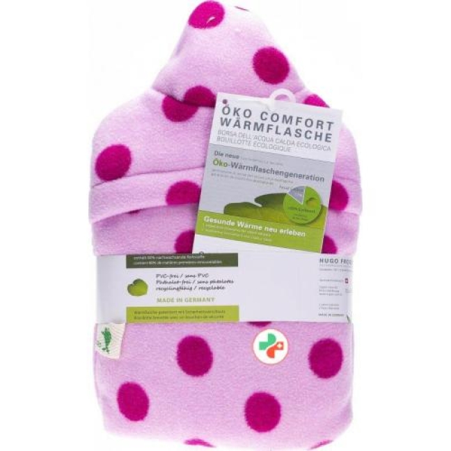 Frosch Oko-Warmflasche 0.8л Fleecebezug Pin Punk Frosch Oko-Warmflasche 0.8л Fleecebezug Pin Punk