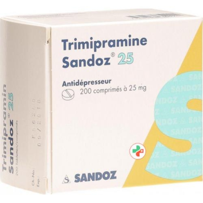 Trimipramin Sandoz 25 mg 200 tablets