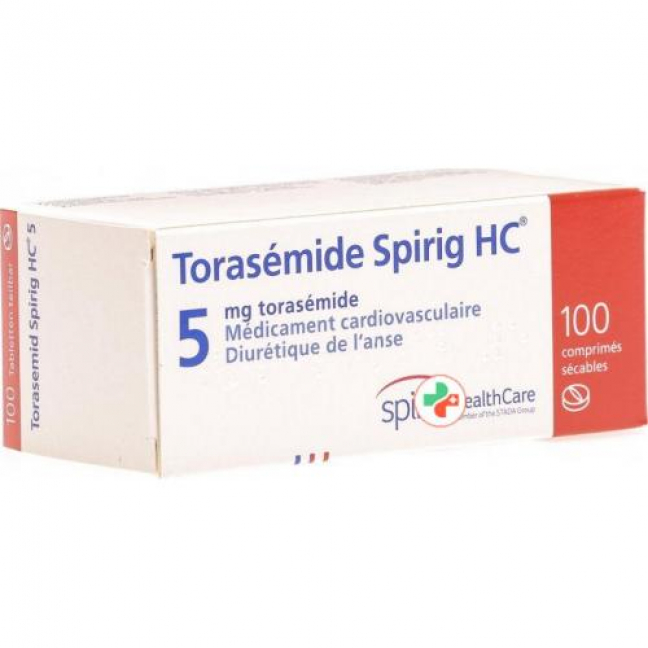 Torasemid Spirig 5 mg 100 tablets