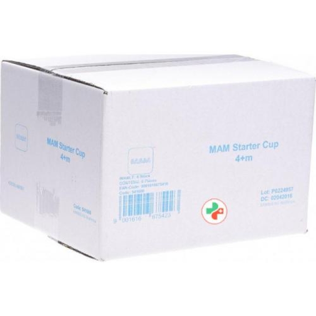 Mam Starter Cup 4+m 6 штук Mam Starter Cup 4+m 6 штук