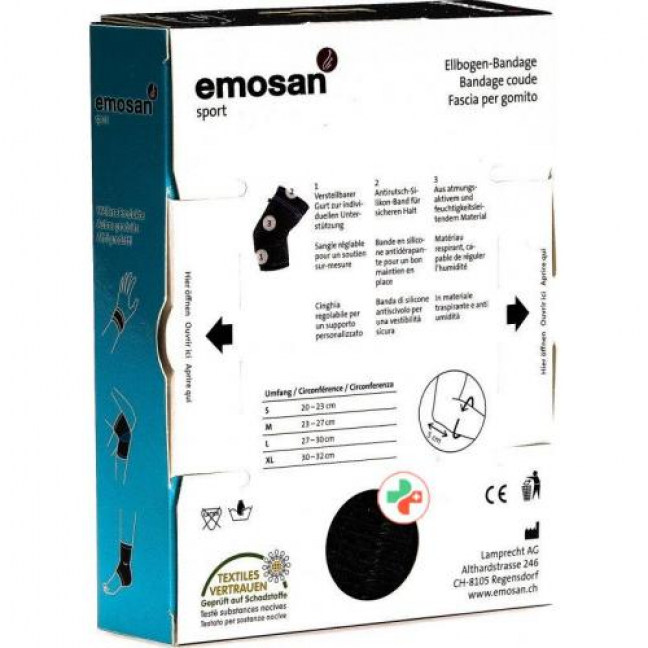 emosan sport Ellbogen-Bandage S