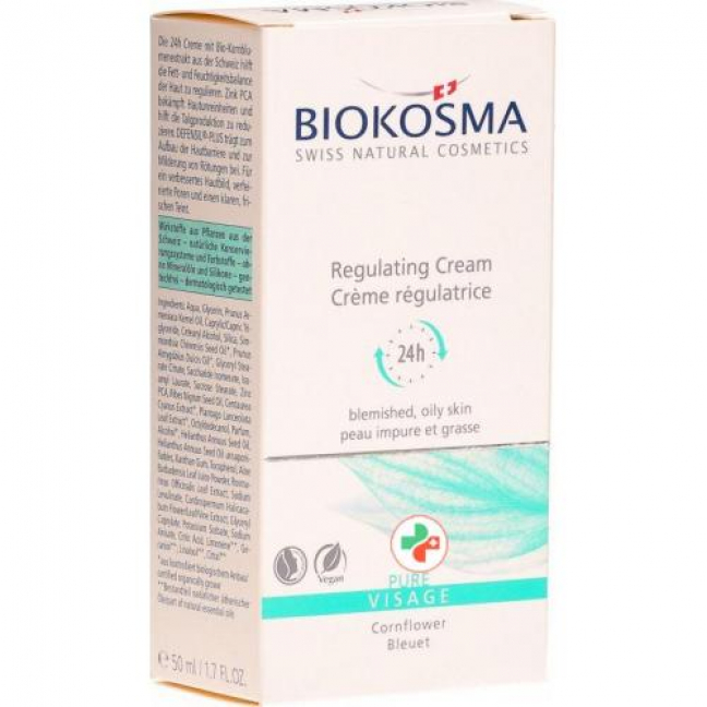 Biokosma Pure Visage Regulierende 24h крем 50мл