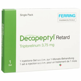 Декапептил  Ретард  3.75 мг  1 набор шприц с препаратом 