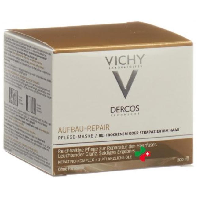 Vichy Dercos Nutri Repair Maske 200мл Vichy Dercos Nutri Repair Maske 200мл