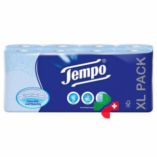 Tempo Toipa Toilettenpapier 3 Lag Blau 150b 16 штук