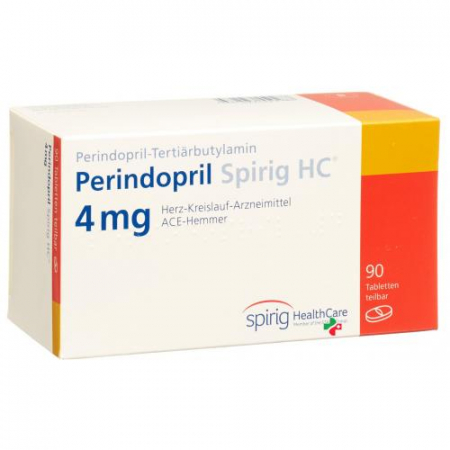 Perindopril Spirig 4 mg 90 tablets