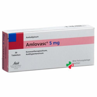 Амловаск 5 мг 30 таблеток