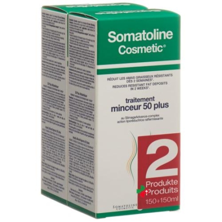 Somatoline Cosmetics Figurpflege 50 Plus 2x 150мл