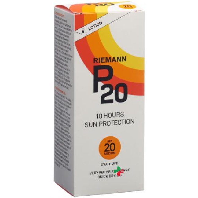 P20 Sun Protection лосьон SPF 20 200мл P20 Sun Protection лосьон SPF 20 200мл