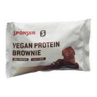 SPONSER Disp Vegan Protein Brownie 12x50g Choc