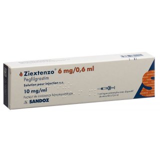 ZIEXTENZO Inj Lös 6 mg/0.6ml