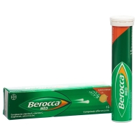 BEROCCA MED шипучие таблетки с ароматом апельсина