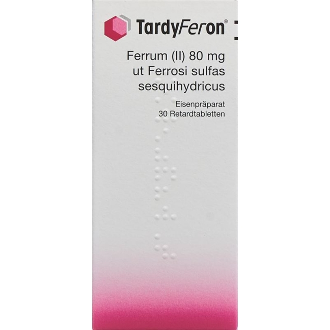 TARDYFERON Ret Tabl 80 mg