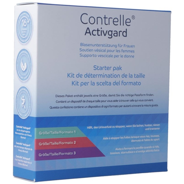 CONTRELLE Activgard Pessar Starterpack ass 3 Stk