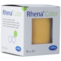 Бинты эластичные Rhena Color 6смх5м желтые Бинты эластичные Rhena Color 6смх5м желтые