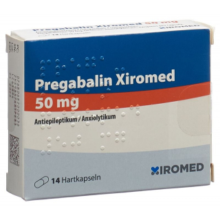 PREGABALIN Xiromed Kaps 50 mg