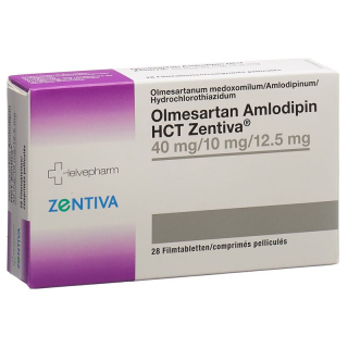 OLMESARTAN AMLODIPIN HCT Zentiva 40/10/12.5