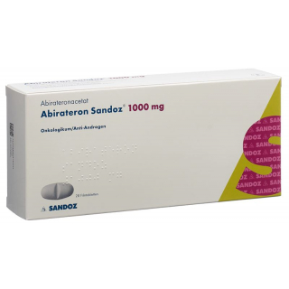 ABIRATERON Sandoz Filmtabl 1000 mg