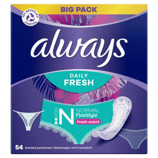 Прокладка для ежедневных прокладок ALWAYS Flexi Normal Fresh BigP