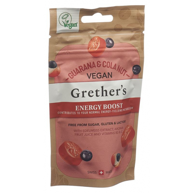 GRETHERS Energy Boost Aronia Past vegan