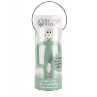 MATCHSTICK MONKEY Teething Toy mint green