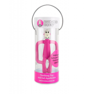 MATCHSTICK MONKEY Teething Toy pink