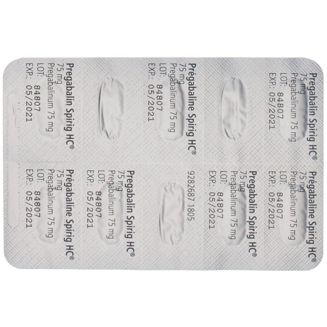 Pregabalin Spirig HC Kapseln 75mg (neu) 14 Stück