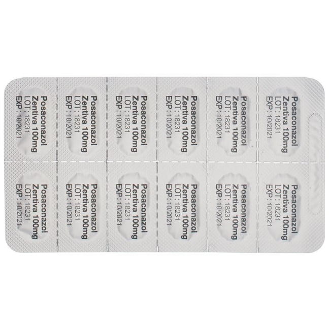 Posaconazol Zentiva Tabletten 100mg 96 Stück