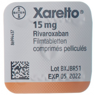 Xarelto Filmtabletten 15mg 30 Einz Blister