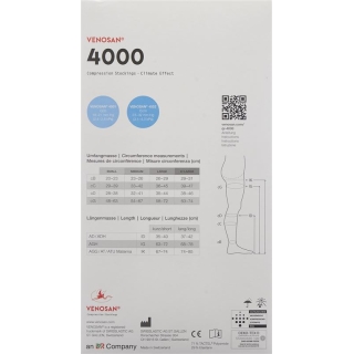 VENOSAN 4002 A-GH KKL2 S укороченный мексиканский 1 пара