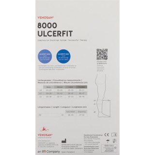 Venosan 8002 Ulcerfit Set A-d Kkl2 S Short
