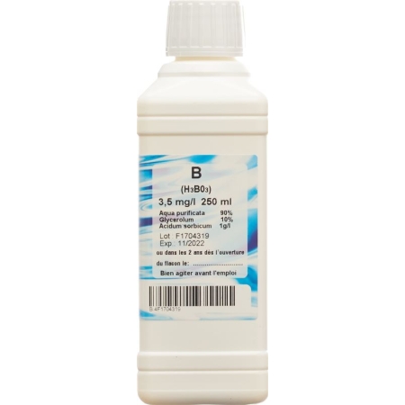 Oligopharm Bor Lösung 3.5mg/l 250ml