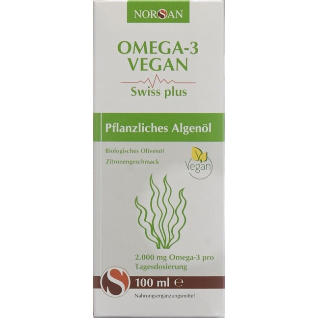 Norsan Omega-3 Vegan Algenoel Flasche 100ml