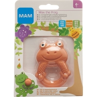 Прорезыватель MAM Max the Frog 4+мес.