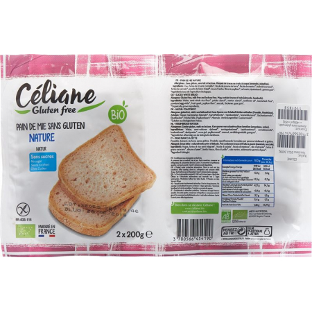 Celiane Natur-Toastbrot Glutenfrei 300g